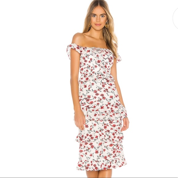 Tularosa Dresses & Skirts - Tularosa Lily Dress In Red Dolly Size Small